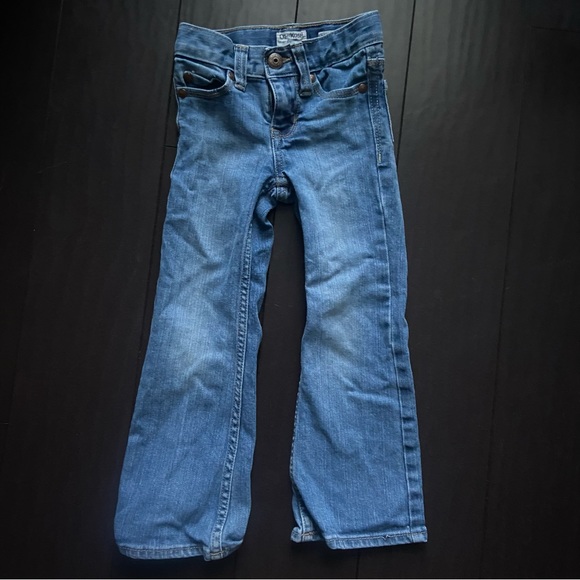 Oshkosh B’gosh girl bootcut size 4 slim jeans EUC - Picture 1 of 4
